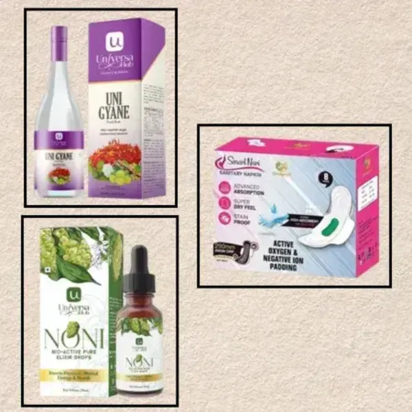 Picture of UNI GYANE + NONI+ SANITARY PAD (PCK)